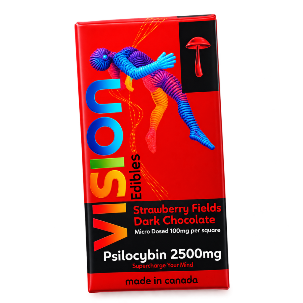 Vision Chocolate Bar 2500mg ( Strawberry Fields )